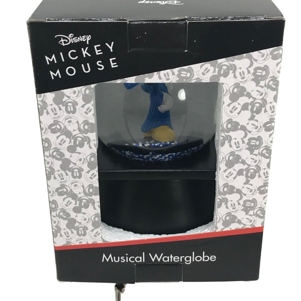 Disney Mickey Mouse Musical Water Globe 2021 Graduation Theme New In Package - Picture 2 of 10